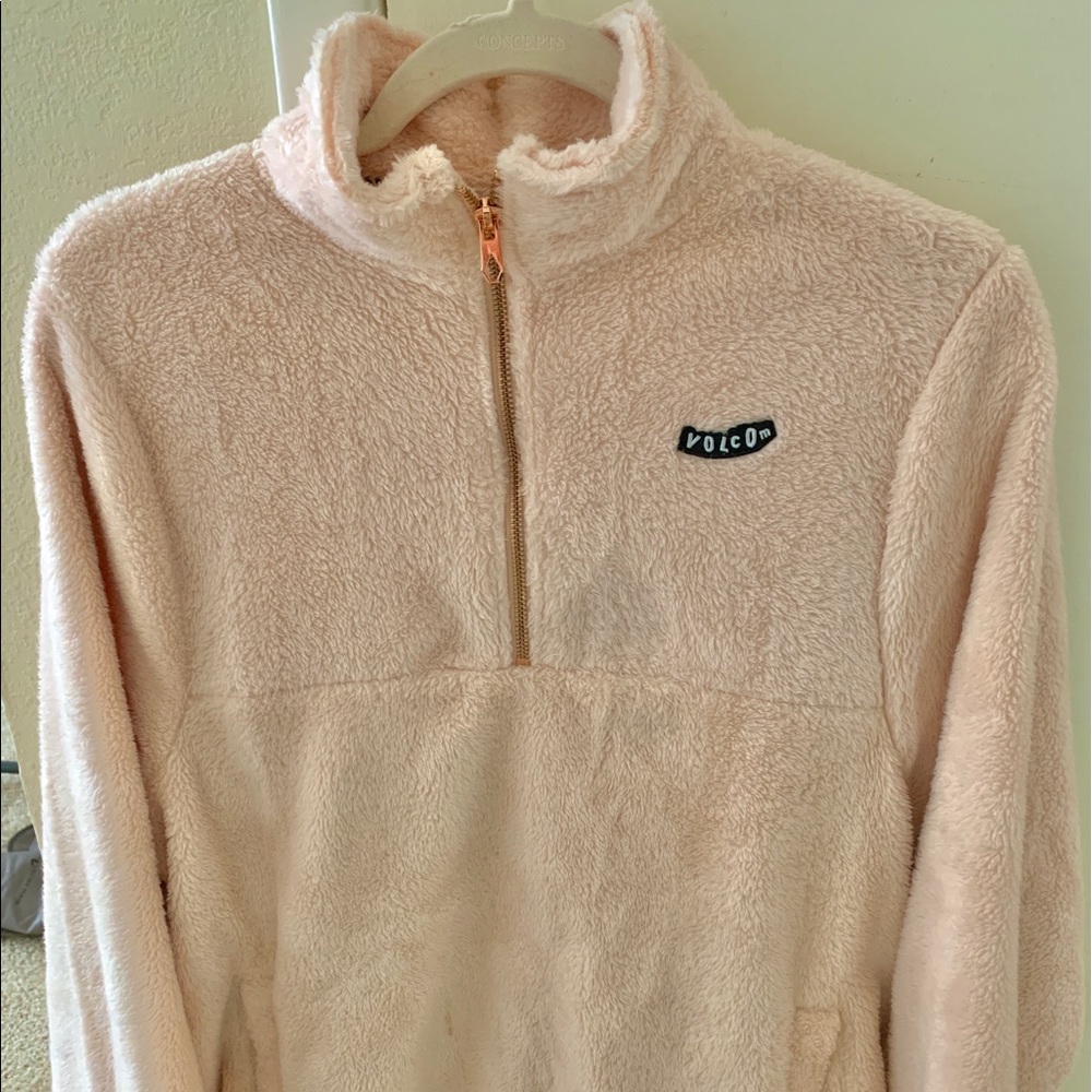 Volcom Pink Fluffy Jacket